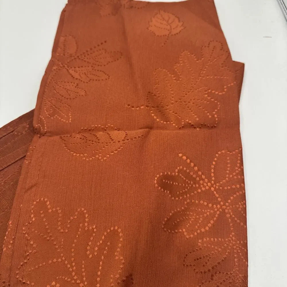 Set of 4 Harvest Leaves Fall‎ Thanksgiving Cloth Napkins Washable 17